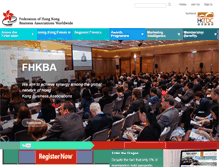 Tablet Screenshot of hkfederation.org.hk